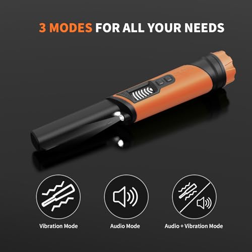 DR.ÖTEK Waterproof Underwater Pinpointer Metal Detector for Adults