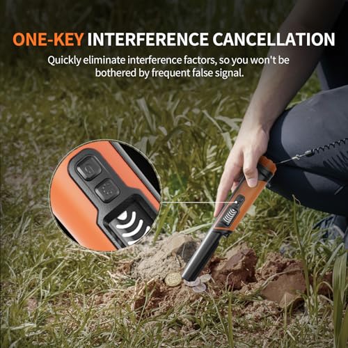 DR.ÖTEK Waterproof Underwater Pinpointer Metal Detector for Adults