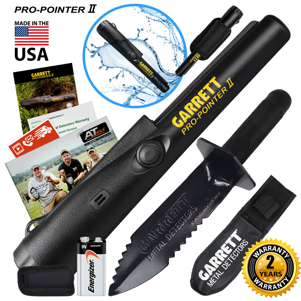 Garrett Pro-Pointer II Pinpointer Probe and Digger