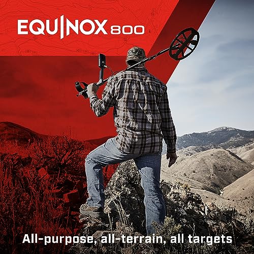 MINELAB Equinox 800 Waterproof Metal Detector for Adults