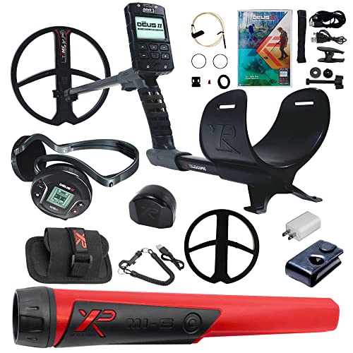 XP Deus II Fast Multi Frequency Metal Detector with Pinpointer