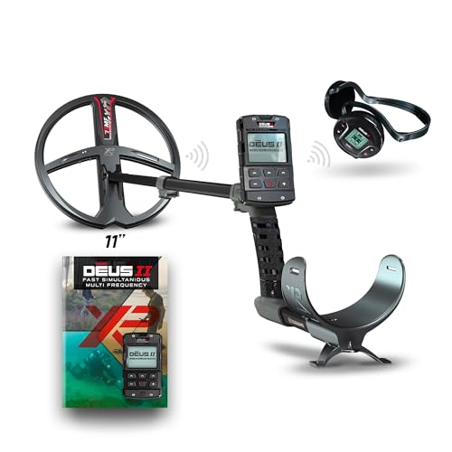 XP Deus II Metal Detector Bundle - Waterproof, Multifrequency
