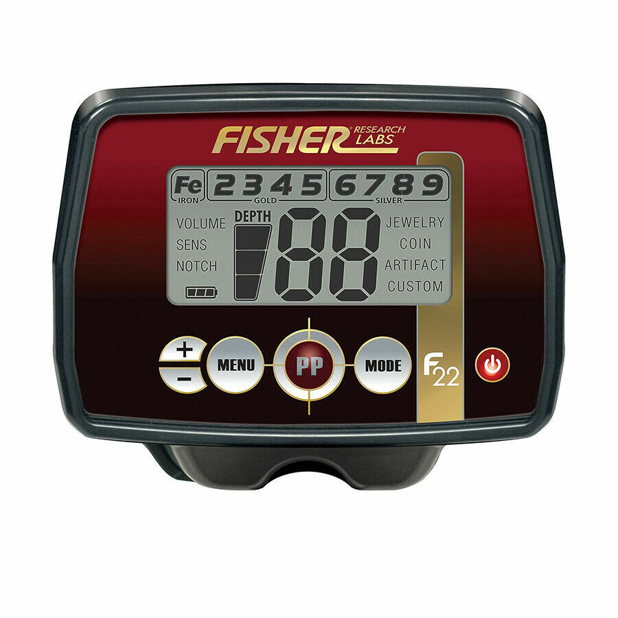 Fisher F22 All-Weather Metal Detector