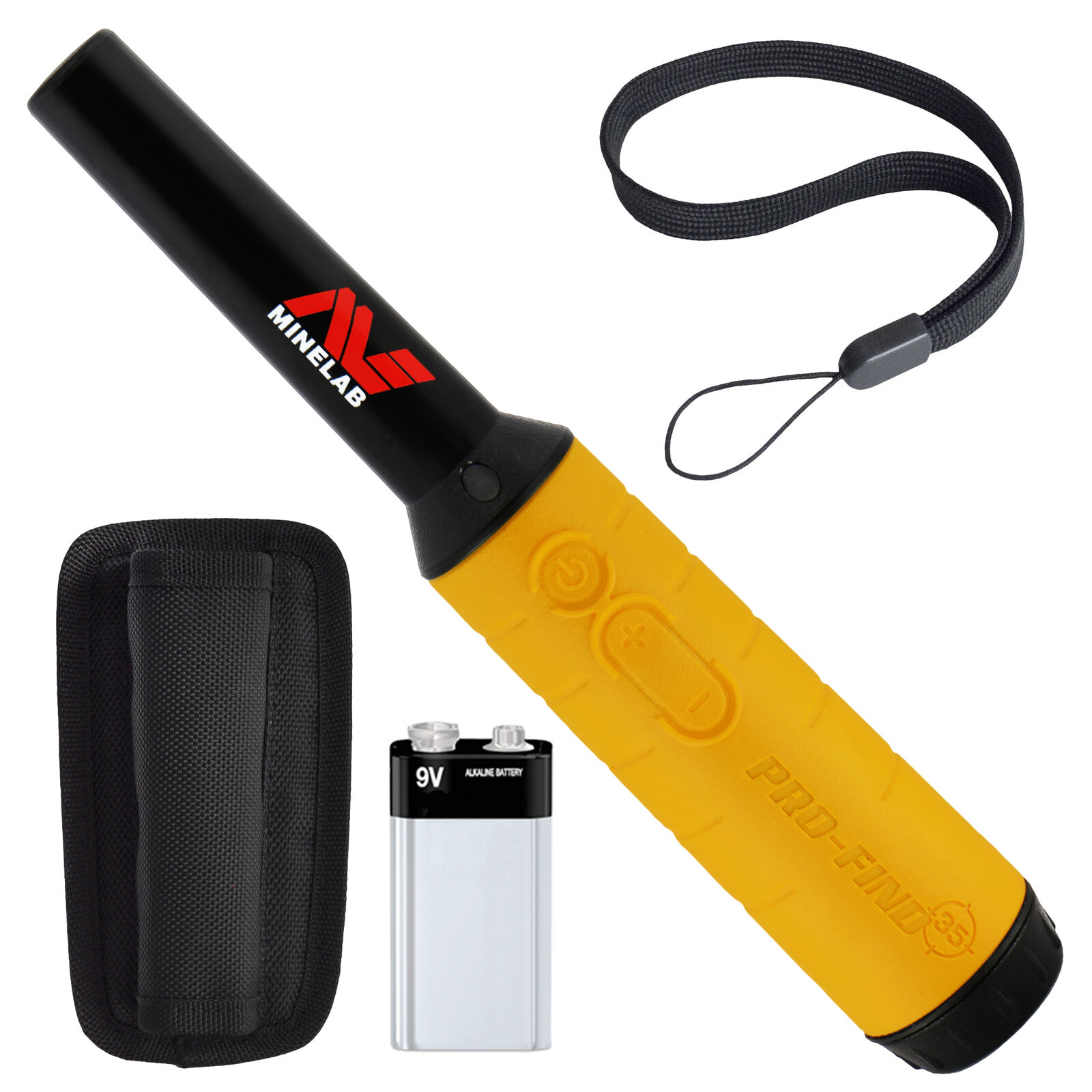 Minelab Pro-Find 35 Waterproof Metal Detector Pinpointer Kit