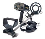 Fisher 1280X-8 Waterproof Metal Detector, Black