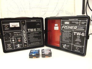 Fisher TW6 Pin Pointer Metal Detector