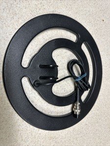 Fisher 10" Black Search Coil for Metal Detectors