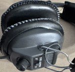 Metal Detector Headphones with Dual Volume Control