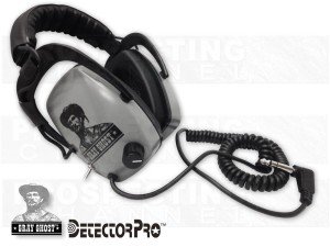 Gray Ghost Original Metal Detector Headphones 1/4" Jack