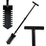 Serrated Blade Metal Detecting Garden Shovel Tool