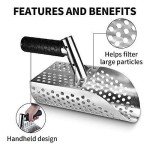 Stainless Steel Sand Scoop for Metal Detecting