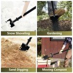 Serrated Blade Metal Detecting Garden Shovel Tool