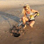 Stainless Steel Sand Scoop for Metal Detecting