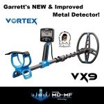 Garrett VORTEX 9 Waterproof Metal Detector