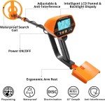 Professional Waterproof Metal Detector for Adults