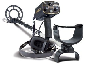 Fisher 1280-X Waterproof Metal Detector with 10" Coil