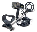 Fisher 1280-X Waterproof Metal Detector with 10" Coil