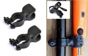 Pin Pointer Metal Detector Mount Clips - 2 Pack