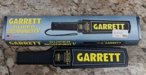 Garrett Super Scanner V Security Metal Detector Wand