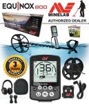 Minelab Equinox 800 Metal Detector with Coils