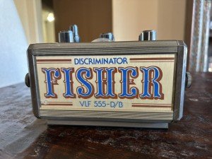 Fisher VLF 555-D/B Discriminator Metal Detector