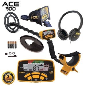 Garrett ACE 300 Metal Detector with Submersible Coil