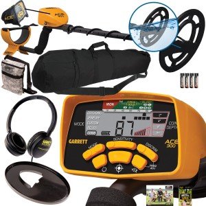 Garrett ACE 300 Metal Detector with Accessories