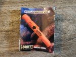 Garrett Pro-Pointer AT Metal Detector - Includes Manual