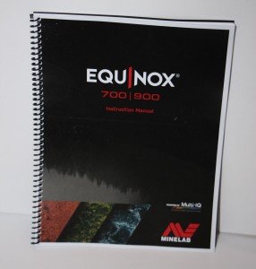 Minelab Equinox 700/900 Metal Detector Manual