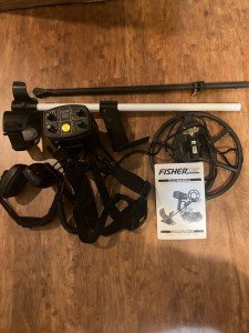 Fisher CZ 21 Metal Detector with 10.5-Inch Coil