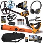Garrett ACE 400 Metal Detector Bundle with Accessories