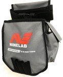 Minelab Grey & Black Finds Pouch for Metal Detecting