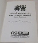 Fisher Gold Bug Metal Detector for Nugget Hunting