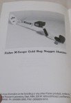 Fisher Gold Bug Metal Detector for Nugget Hunting