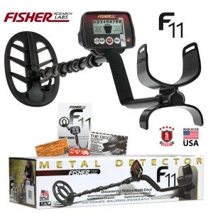Fisher F11 Metal Detector with 11" Waterproof Coil
