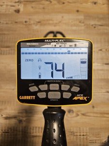 Garrett ACE APEX Multi-Frequency Metal Detector