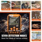 Waterproof Rechargeable Gold Metal Detector with 12" Coil