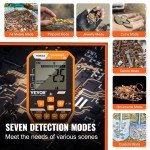 Waterproof LCD Metal Detector with 12-Inch Coil