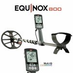 Minelab Equinox 800 Waterproof Multi-Frequency Metal Detector