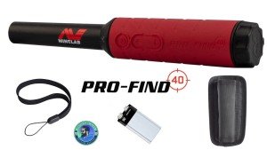 Minelab Pro-Find 40 Waterproof Pinpointer with Holster