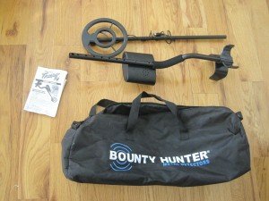Bounty Hunter IV Tracker Metal Detector with Bag