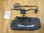 Bounty Hunter IV Tracker Metal Detector with Bag