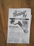 Bounty Hunter IV Tracker Metal Detector with Bag