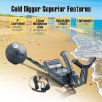 Bounty Hunter Gold Digger Metal Detector with 7" Coil
