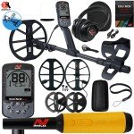 Minelab EQUINOX 900 Multi-IQ Metal Detector Bundle