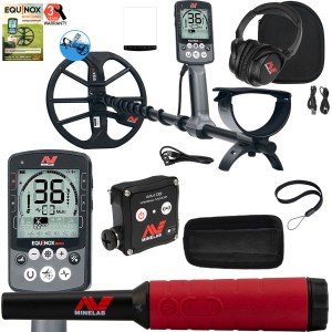Minelab EQUINOX 900 Multi-IQ Metal Detector Bundle