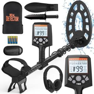 DetectTrek Metal Detector for Adults, 10 Sensitivity, 6 Modes