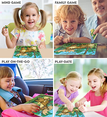 Moose Jigsaw Puzzle: Easy & Fun 20-Piece Game