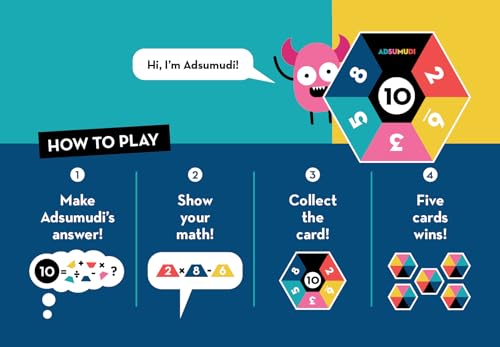 Adsumudi Math Game: Monster-Fun for Kids Aged 8-12