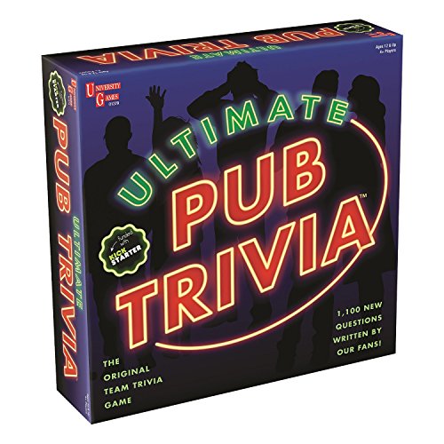 Ultimate Trivia Game, 1000+ Questions, Ages 12+